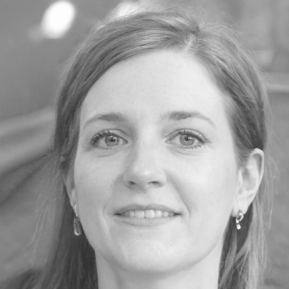 Portrait of Gulnar with bright, enthusiastic expression